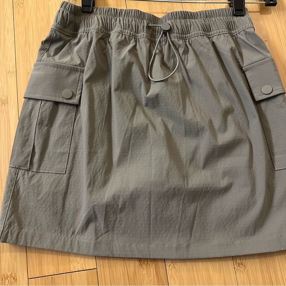 Cargo skirt with built in shorts